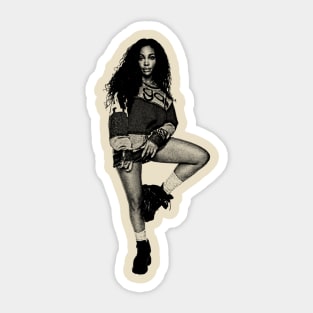 Sza Retro Sticker